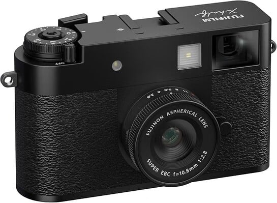 Fujifilm X Half 17.7MP 1 inch CMOS Sensor with 10.8mm f/2.8-11 Lens|Retro Style mirrorless Compact Travel Camera