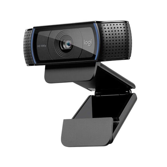 Logitech C920 HD Pro Webcam - 1080p, Optical, Full HD Streaming Camera