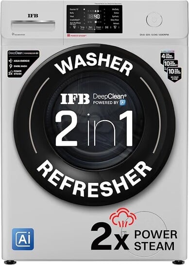 Click to enlarge IFB 6 Kg Fully Automatic Front Load Washing Machine DIVA GXN 6010 CMS