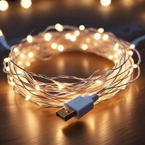 Click to enlarge Lexton 10 Meter LED Copper String Light (Min Order Qty-2)