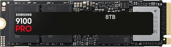 Samsung SSD 9100 PRO 8TB, PCIe 5.0x4 M.2 2280, Seq. Read Speeds Up to 14,800MB/s, PCIe® 5.0 x4, NVMe™ 2.0,
