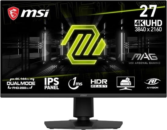 Click to enlarge MSI MAG 275UPD E14 27-Inch, 4K UHD Gaming Monitor, 3840 x 2160 IPS, 288Hz, 1ms, HDR Ready