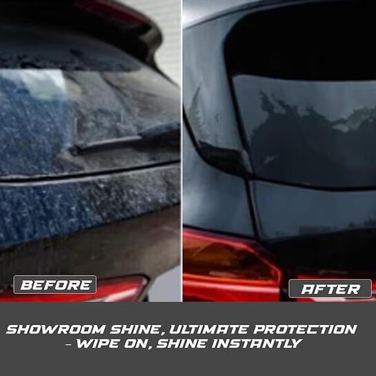 Nippon Paint n-Shield Liquid Wax Polish 250ml | Restores Car Paint Gloss, Protects from UV, Dust & Water, Long Lasting Shine