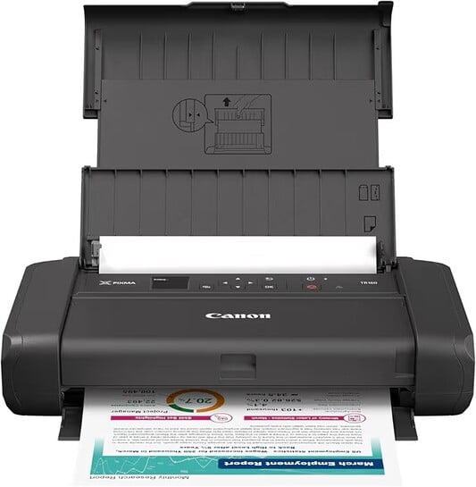 Click to enlarge Canon PIXMA TR160 Color Wireless Portable Printer