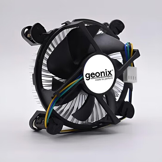 Click to enlarge Geonix LGA 1200 CPU FAN I Black I Low Power Cosumption I Optimal Cooling Performance I 1 Year Warranty