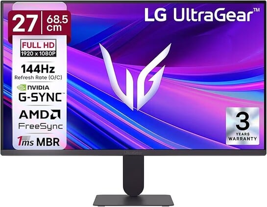 LG 27G411A 68.5 cm(27 Inch) Ultragear FHD(1920 x 1080) IPS Gaming Monitor