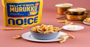 Click to enlarge NOICE Butter Murukku (No Palm Oil Namkeen & Snacks) 100 g