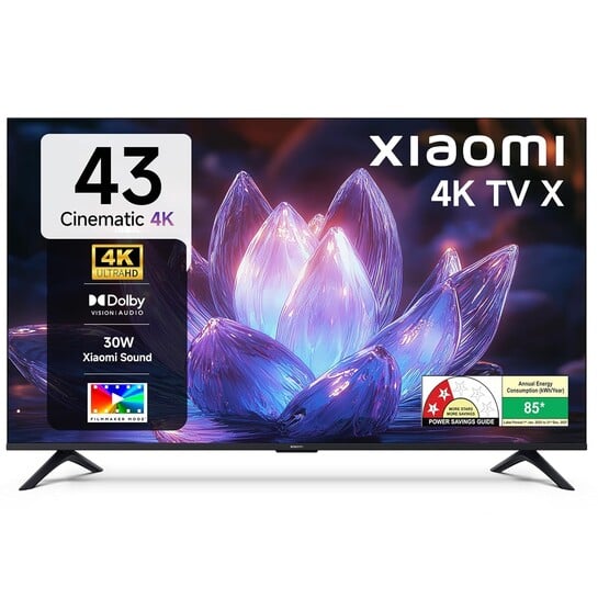Click to enlarge Xiaomi (108 cm) 43 inch Smartchoice X 4K Ultra HD Smart | Dolby Vision