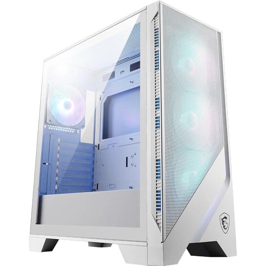 Click to enlarge MSI MAG Forge 320R Airflow White Premium Gaming PC Case:
