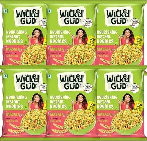 Wickedgud Noodles : Upto 60% OFF + Extra 50% Coupon + Buy 2 Get ₹40 Cashback