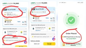 Loot - 100% Supercoins back on Logitech MX Vertical Optical Mouse + Additional 300 off with 3 supercoins
