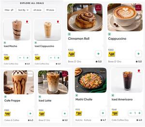 Swiggy Dineout Offer on CCD