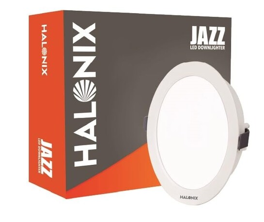 Halonix Jazz 12W Recessed Ceiling LED Downlight with Built-in Surge Protection