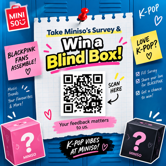 MINISO Survey — Get a FREE Blind Box