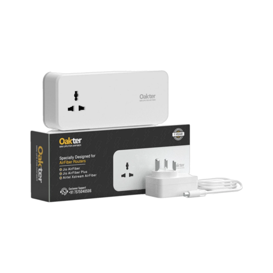 Click to enlarge Oakter Mini UPS Air Fiber V3.0 Power Backup for Router