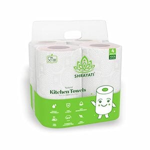 [Apply 29% Coupon] Shrayati Kitchen Paper Rolls Pack of 4