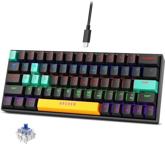 Tizum Wired USB Gaming Keyboard @ ₹1,299 Only | 86% OFF on ₹8,999 MRP | Multicolor!
