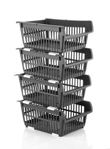 ARTO Stackable Plastic Organizer Rack