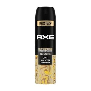 Axe Gold Temptation Long Lasting Deodorant Bodyspray for Men 215 ml