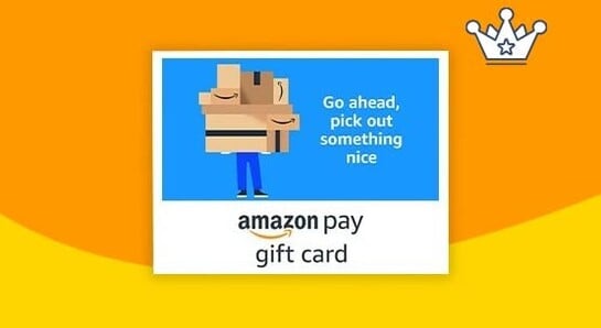 Amazon Giftcards | Get 5% back up to ₹1000 on Min order of ₹10,000 (User specific)