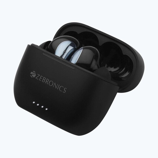 ZEBRONICS B15-POD Bluetooth Headset (Black, True Wireless)