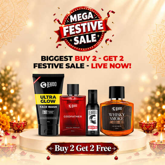 Beardo Mega Festive Sale – Buy 2 Get 2 Free
