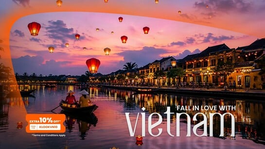 Klook Vietnam Offer - 10% off Min. spend: INR 8,000