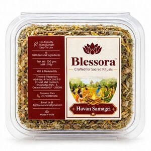Blessora Havan Samagri 100g – Premium Pooja Essential | Great Deal
