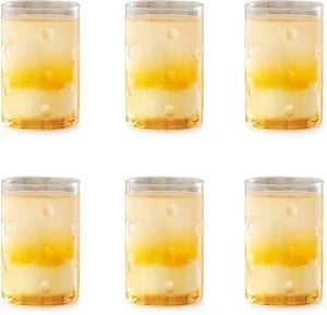 BOROSIL (Pack of 6) BN430120030 Glass Set Water/Juice Glass (350 ml, Glass, Clear)