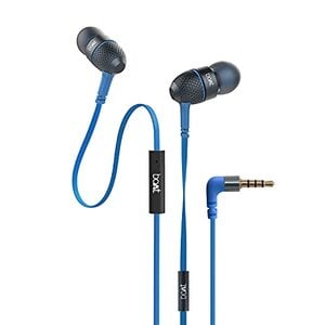 boAt Bassheads 225 Wired in Ear Earphone with Mic (Blue)