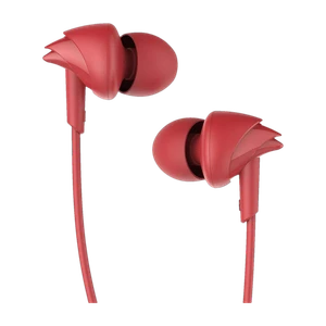 boAt Bassheads 100 Wired Earphones Wired Headset (Furious Red, In...more