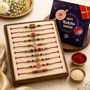 Combo of 10 Dora Rakhi Set