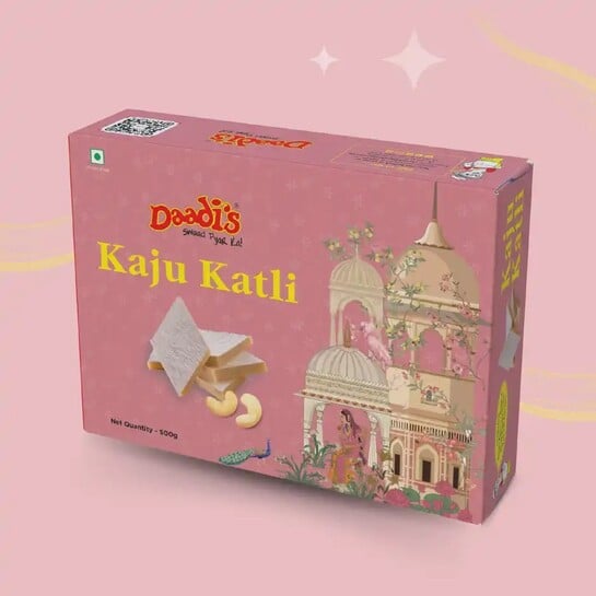 Zepto - Daadi'S Kaju Katli 1 pack (500 g) & Barfi 200gm @50