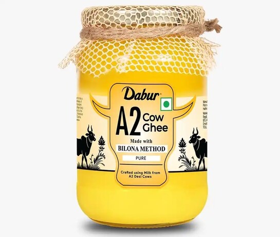Zepto: Dabur A2 Cow Ghee – Vitamin A & Antioxidants, 500 ml (Location Specific)