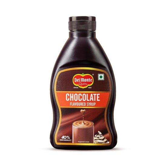 Zepto - Del Monte Chocolate Syrup | Perfect for Milkshake & Cake | Topping Syrup
