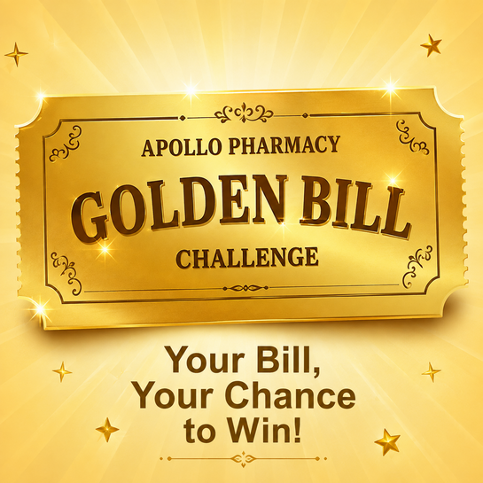 Apollo Pharmacy Golden Bill Challenge