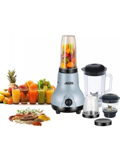 ACTIVA 4 Jars 500 W Juicer Mixer Grinder (Easy Mix Nutri | 4 Jars...more