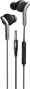 Frontech EF-0081BLK Earphone Deep Bass HD Audio | 3.5mm | For Call & Music Wired Headset Wired Headset (Black, In the Ear)
