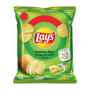 Lay's American Style Cream and Onion Flavour Chips (18.5 g),location specific