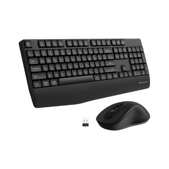 Click to enlarge ZEBRONICS Companion 202 Wireless Standard Desktop Keyboard