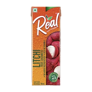 Real Fruit Juice Litchi (180 ml) & MORE Hyperlocal