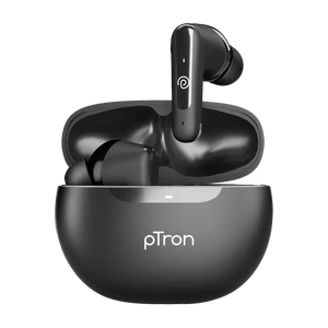 PTron Bassbuds Vibe w/ 34hrs Playtime, Mobile App, Clear Calls, 1...more