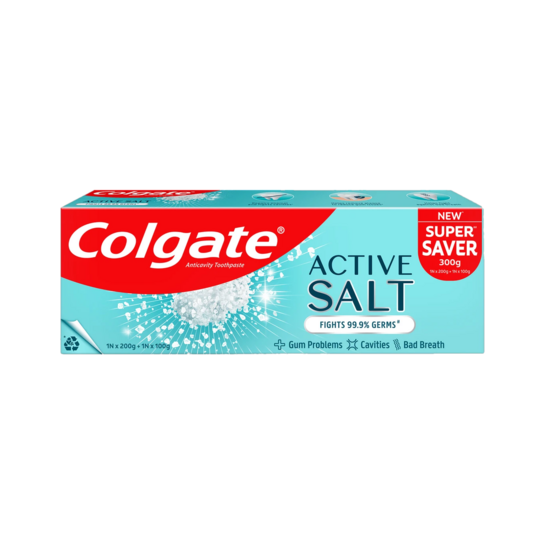 Colgate Active Salt Mint Daily Germ Protection Toothpaste (300 g)