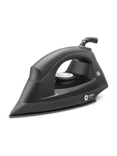 Click to enlarge Orient Electric Fabriglide 1000 W Dry Iron (Black & Grey)