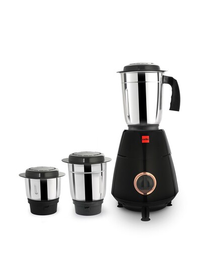 Buy Cello Imperia Stainless Steel Black & Copper Mixer Grinder 500 Watts 3 SS Jars - Juicer Mixer Grinder for Unisex 37003822 | Myntra