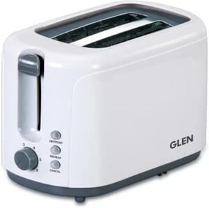 Glen SA-3019 750 W Pop Up Toaster (White)