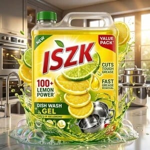 ISZK Dish Wash Liquid 3L Royal Glow Premium Dish Wash Solution Di...more