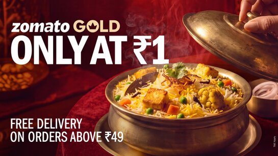 Zomato Gold Loot for ₹1