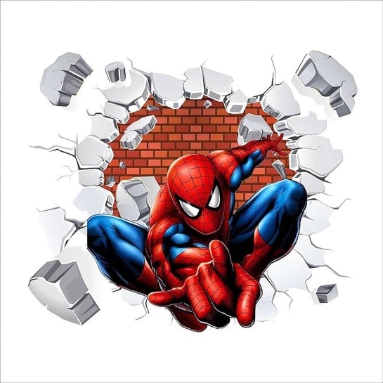 Artway Spiderman Wall Sticker 90x60cm | Self Adhesive | PVC Vinyl | Living Room Bedroom