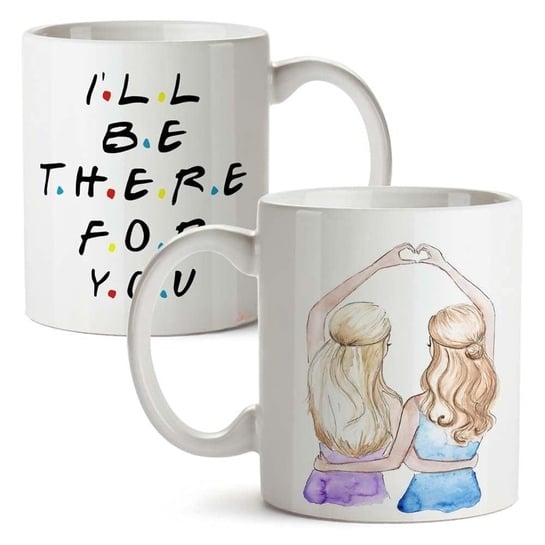Bestie Friendship Ceramic Coffee Mug 325ml | Funny Quotes | Gift for Girls Best Friends Sister
